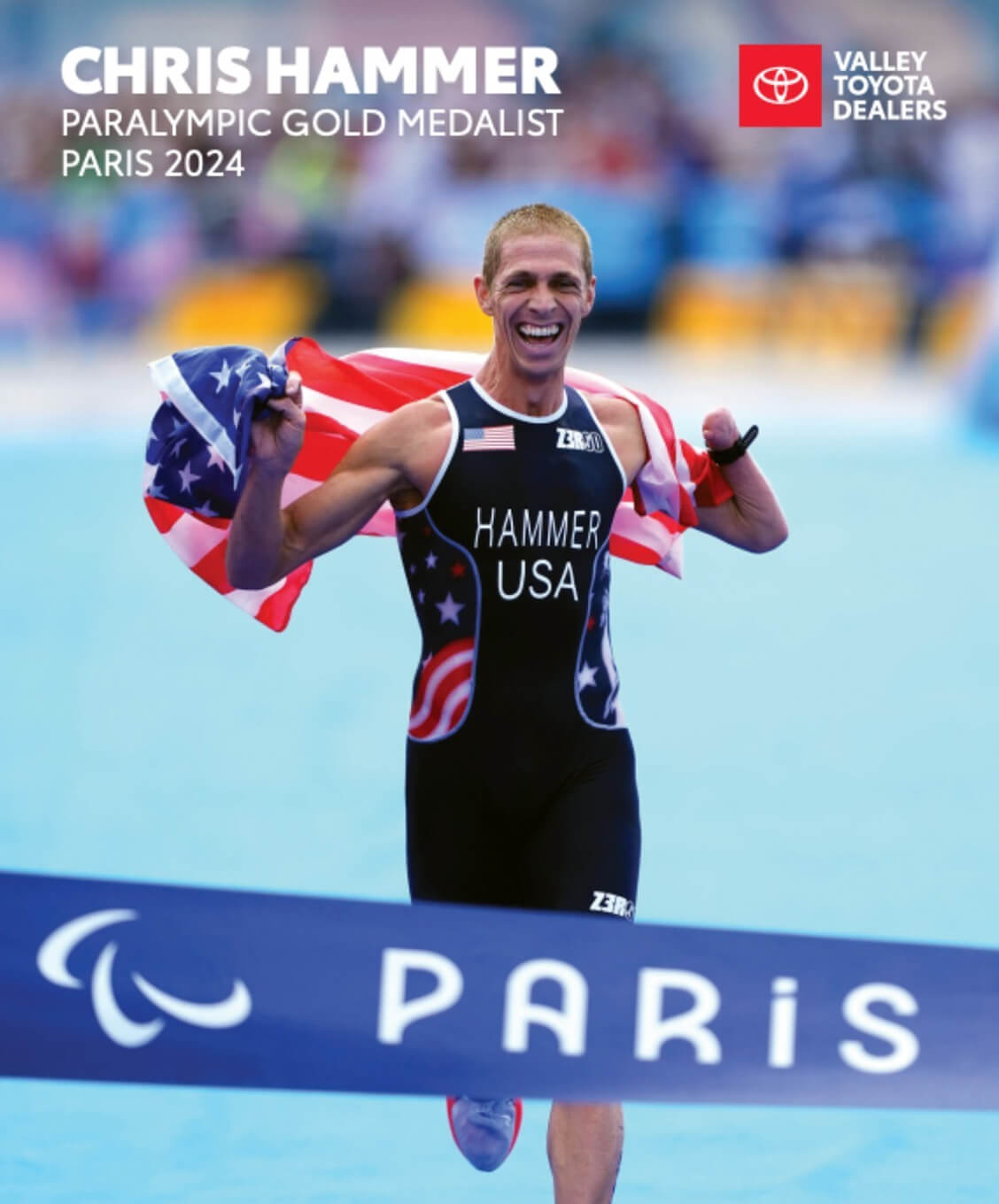 Paralympic Gold Medalist Paris 2024